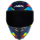 CAPACETE EAGLE FAST AZUL, VERMELHO & AZUL FOSCO ASX