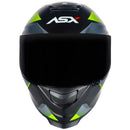 CAPACETE EAGLE FAST PRETO, AMARELO & CINZA FOSCO ASX