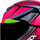 CAPACETE EAGLE EXPLORER PRETO, ROSA & PRATA BRILHO ASX