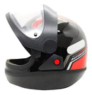 CAPACETE AUTOMATICO BOLT PRETO & VERMELHO EBF
