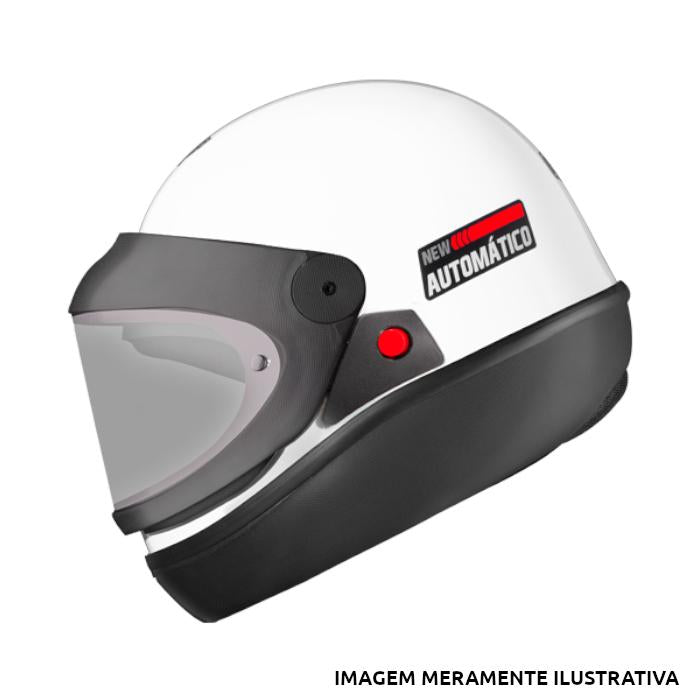 CAPACETE AUTOMATICO SOLID BRANCO EBF