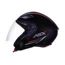 CAPACETE CITY AIR SOLID PRETO FOSCO ASX