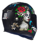 CAPACETE EAGLE CATRINA PRETO, AZUL & VERMELHO FOSCO ASX