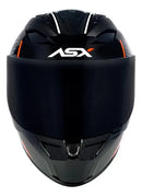 CAPACETE CITY STORM PRETO, CINZA & VERMELHO BRILHO ASX