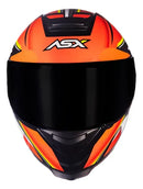 CAPACETE EAGLE EXPLORER PRETO, VERMELHO & BRANCO BRILHO