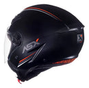 CAPACETE CITY AIR SOLID PRETO FOSCO ASX