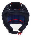 CAPACETE CITY AIR SOLID PRETO FOSCO ASX