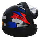 CAPACETE AUTOMATICO STYLE PRETO & AZUL EBF