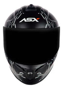 CAPACETE DRAKEN BULL CYBER PRETO & GRAFITE FOSCO ASX