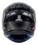 CAPACETE DRAKEN BULL CYBER PRETO & GRAFITE FOSCO ASX