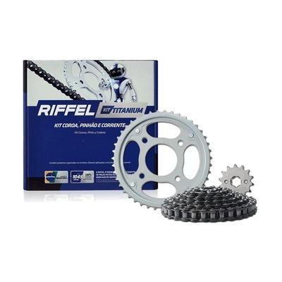 KIT TRANSMISSAO TITAN 150 04-15 43/16X118H 1045 RIFFEL