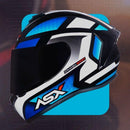 DRAKEN SPIRIT PRETO, AZUL & BRANCO BRILHO ASX